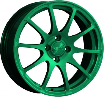 Кованый диск Slik classik R16x6.5 Candy Green изумрудно-зеленый 6.5x16  (Цвет: Candy Green изумрудно-зеленый 6.5x16)