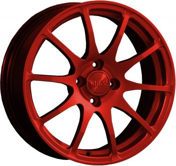 Кованый диск Slik classik R16x6.5 Candy RED красный 6.5x16  (Цвет: Candy RED красный 6.5x16)