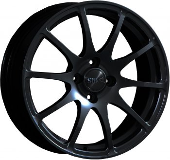 Кованый диск Slik classik R16x6.5 Черный глянцевый (BK) 6.5x16  (Цвет: BK)