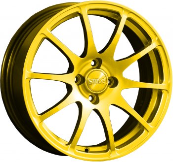 Кованый диск Slik classik R16x6.5 Ярко желтый RAL 1021 (YELLOW) 6.5x16  (Цвет: YELLOW)