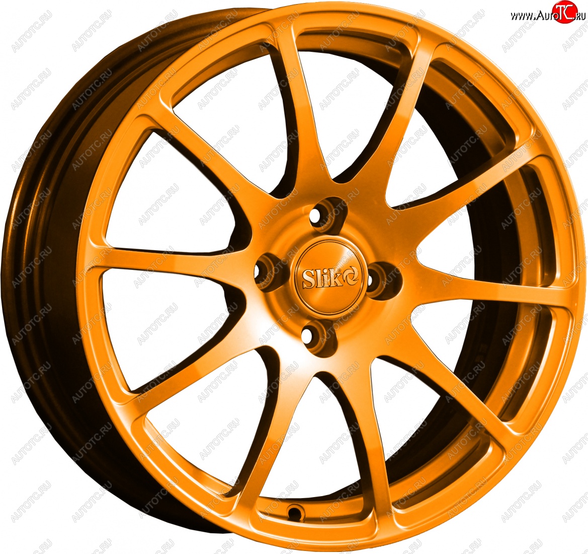 18 999 р. Кованый диск Slik classik R16x6.5 Ярко-оранжевый (ORANGE) 6.5x16   (Цвет: ORANGE)  с доставкой в г. Майкоп