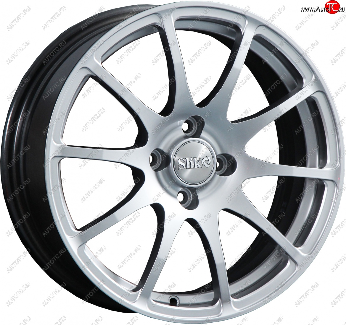 18 999 р. Кованый диск Slik classik R16x6.5 Яркое-блестящее серебро (HPB) 6.5x16   (Цвет: HPB)  с доставкой в г. Майкоп