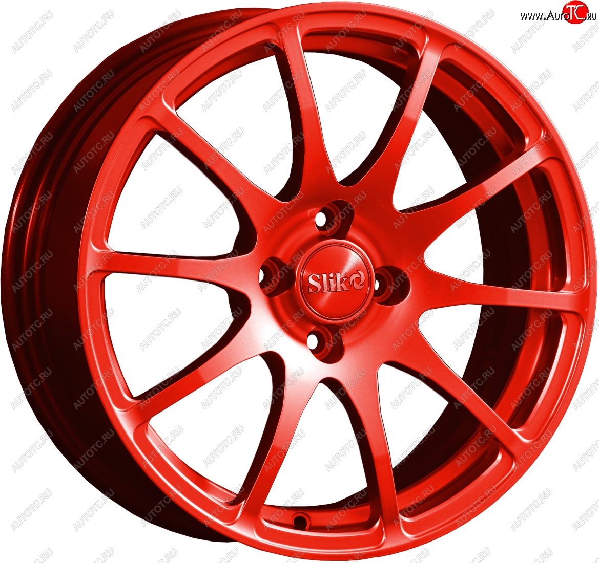 18 999 р. Кованый диск Slik classik R16x6.5 RAL 3026 ярко-алый (3026) 6.5x16   (Цвет: 3026)  с доставкой в г. Майкоп