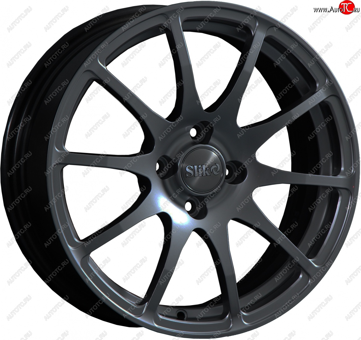 18 999 р. Кованый диск Slik classik R16x6.5 Графит матовый (GRF2) 6.5x16   (Цвет: GRF2)  с доставкой в г. Майкоп