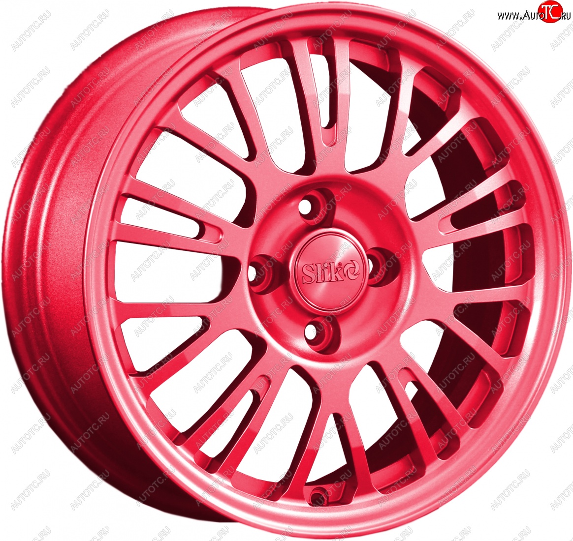 14 799 р. Кованый диск Slik Classik 6x15 (Candy рубиновый)   (Цвет: Candy рубиновый)  с доставкой в г. Майкоп