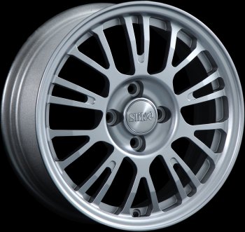 Кованый диск Slik Classik 6x15 (Серебристый светлый)  (Цвет: Серебристый светлый)