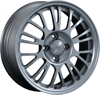 Кованый диск Slik Classik 6x15 (Серебристый тёмный)  (Цвет: Серебристый тёмный)