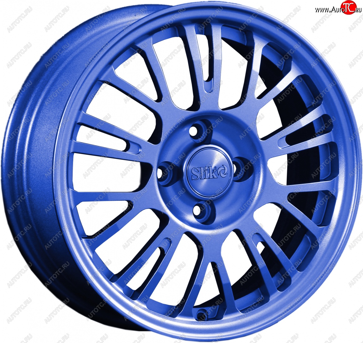 14 799 р. Кованый диск Slik Classik 6x15 (Синий)   (Цвет: Синий)  с доставкой в г. Майкоп