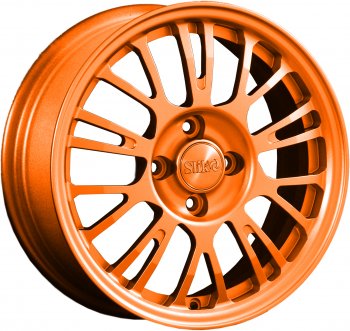 Кованый диск Slik Classik 6x15 (Ярко-оранжевый)  (Цвет: Ярко-оранжевый)