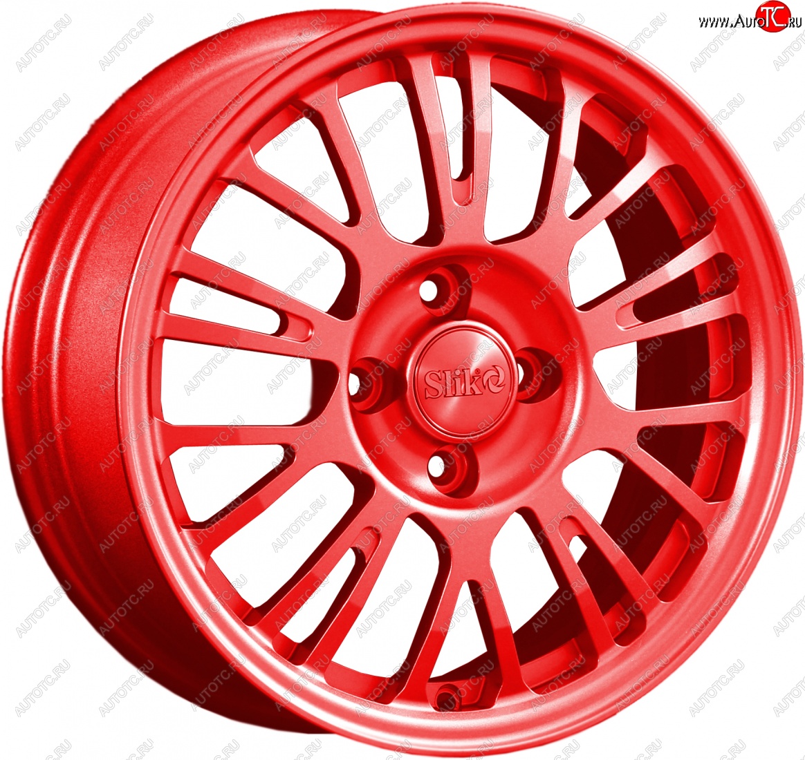 14 799 р. Кованый диск Slik Classik 6x15 (RAL 3026 ярко-алый)   (Цвет: RAL 3026 ярко-алый)  с доставкой в г. Майкоп