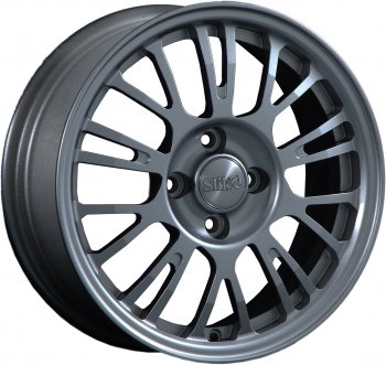 Кованый диск Slik Classik 6x15 (Металлик графит глянцевый)  (Цвет: Металлик графит глянцевый)