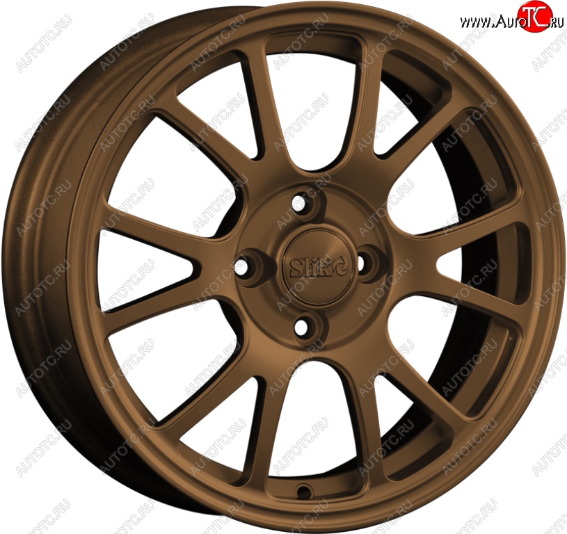 14 899 р. Кованый диск Slik Classik 6x15 (Металлик коньячная бронза. Глянец)   (Цвет: Металлик коньячная бронза. Глянец)  с доставкой в г. Майкоп