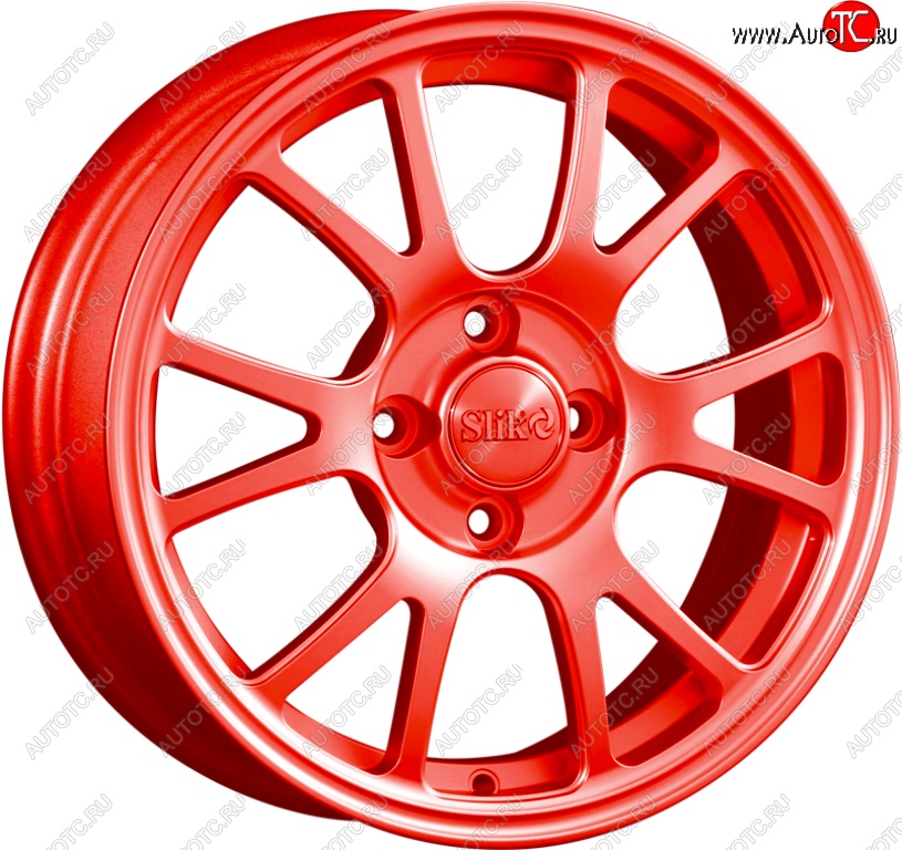 14 899 р. Кованый диск Slik Classik 6x15 (Candy алый)   (Цвет: Candy алый)  с доставкой в г. Майкоп