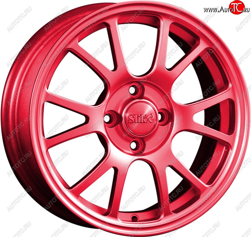 14 899 р. Кованый диск Slik Classik 6x15 (Candy рубиновый)   (Цвет: Candy рубиновый)  с доставкой в г. Майкоп