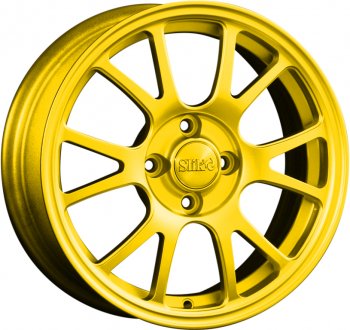 Кованый диск Slik Classik 6x15 (Ярко-желтый RAL 1021)  (Цвет: Ярко-желтый RAL 1021)
