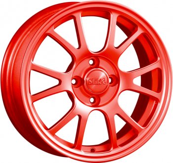 Кованый диск Slik Classik 6x15 (RAL 3026 ярко-алый)  (Цвет: RAL 3026 ярко-алый)