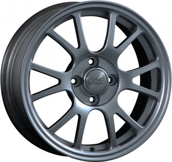 Кованый диск Slik Classik 6x15 (Металлик графит глянцевый)  (Цвет: Металлик графит глянцевый)