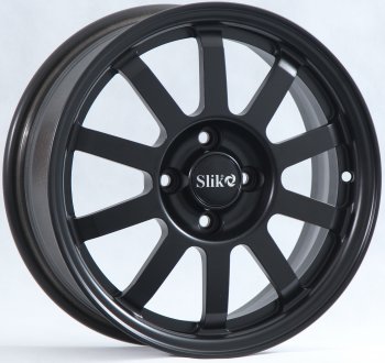 Кованый диск Slik Classik 6x15 (Черный глянцевый)  (Цвет: Черный глянцевый)
