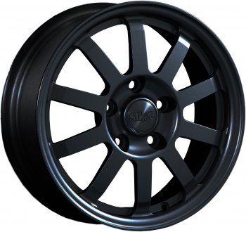 Кованый диск Slik Classik 6x15 (Черный матовый)  (Цвет: Черный матовый)