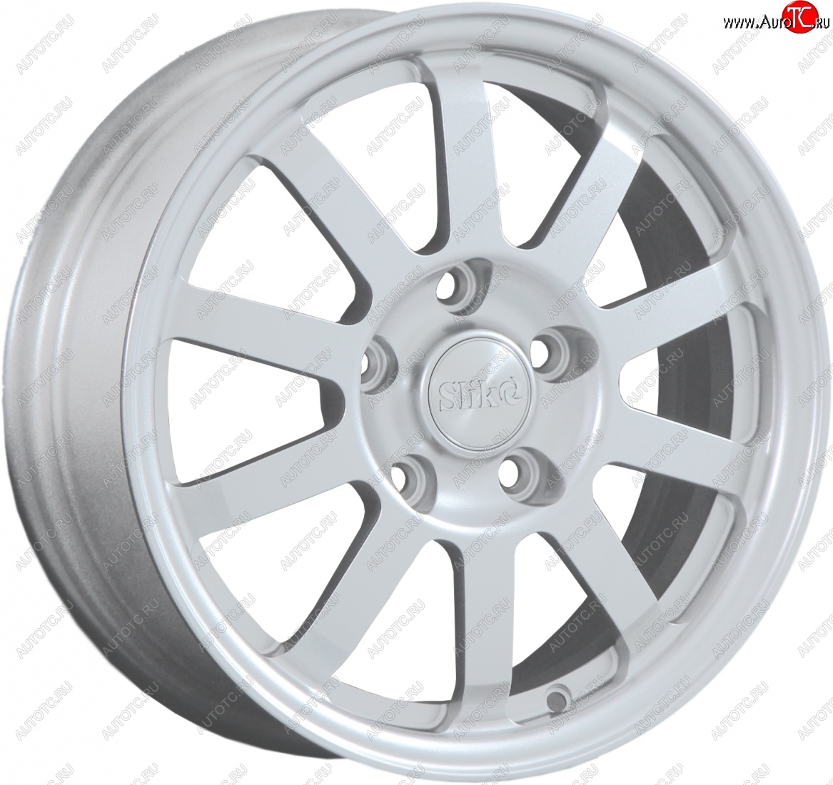 11 399 р. Кованый диск Slik Classik 6x15 (Белый)   (Цвет: Белый)  с доставкой в г. Майкоп