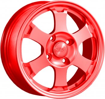 Кованый диск Slik Classik 6x15 (RAL 3026 ярко-алый)  (Цвет: RAL 3026 ярко-алый)