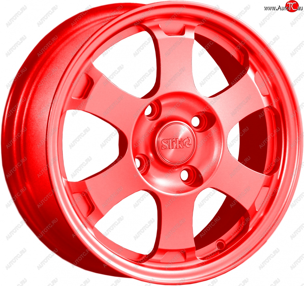 14 799 р. Кованый диск Slik Classik 6x15 (RAL 3026 ярко-алый)   (Цвет: RAL 3026 ярко-алый)  с доставкой в г. Майкоп