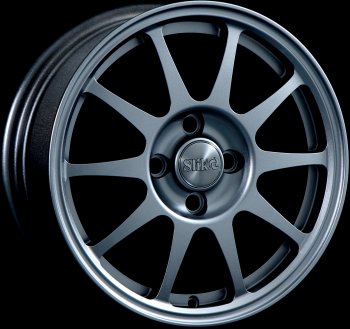 Кованый диск Slik Classik 6x15 (Серебристый тёмный)  (Цвет: Серебристый тёмный)