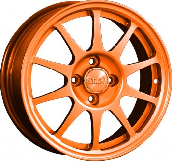 Кованый диск Slik Classik 6x15 (Ярко-оранжевый)  (Цвет: Ярко-оранжевый)