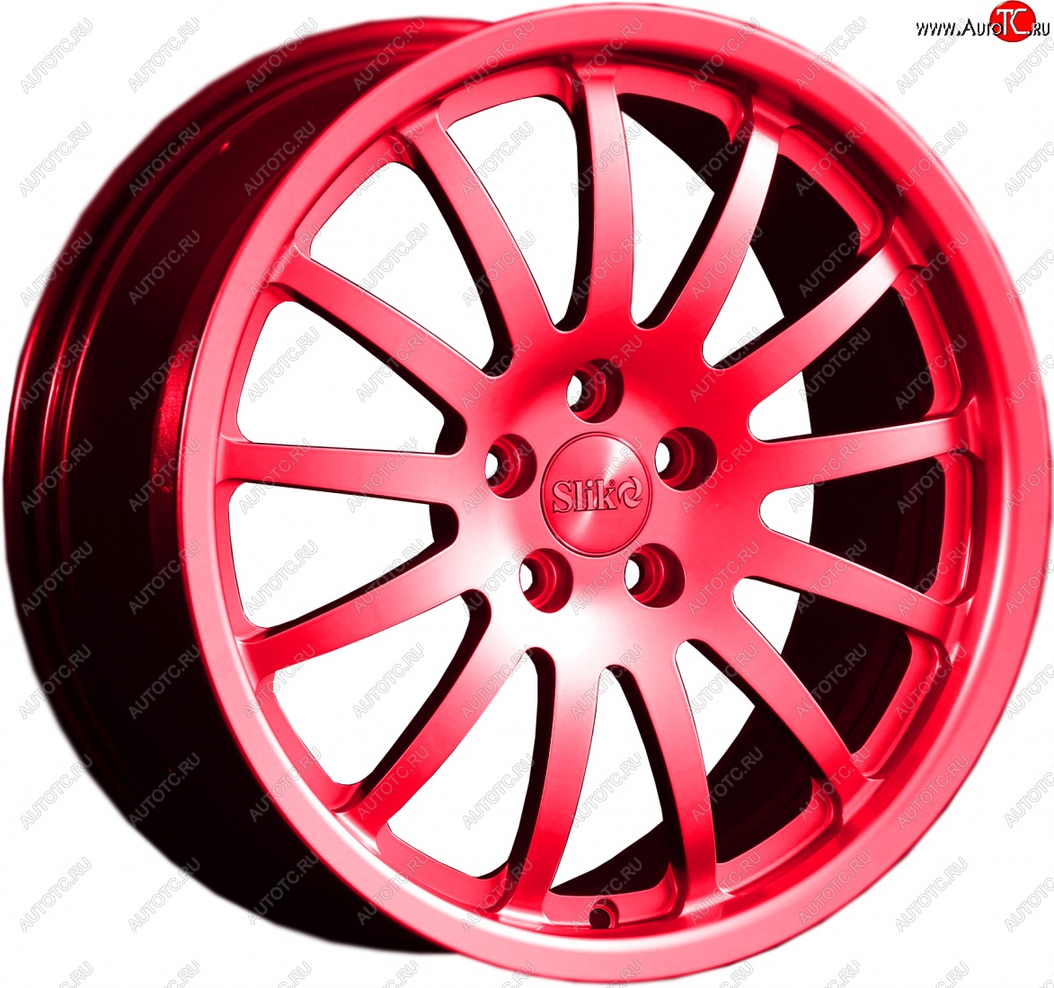 14 599 р. Кованый диск Slik classik R17x7.5 Candy RUBIN рубиновый 7.5x17   (Цвет: Candy RUBIN рубиновый 7.5x17)  с доставкой в г. Майкоп