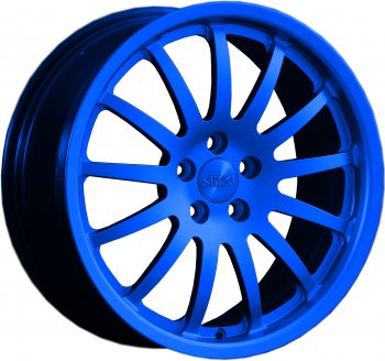 Кованый диск Slik classik R17x7.5 Candy BLUE синий 7.5x17  (Цвет: Candy BLUE синий 7.5x17)