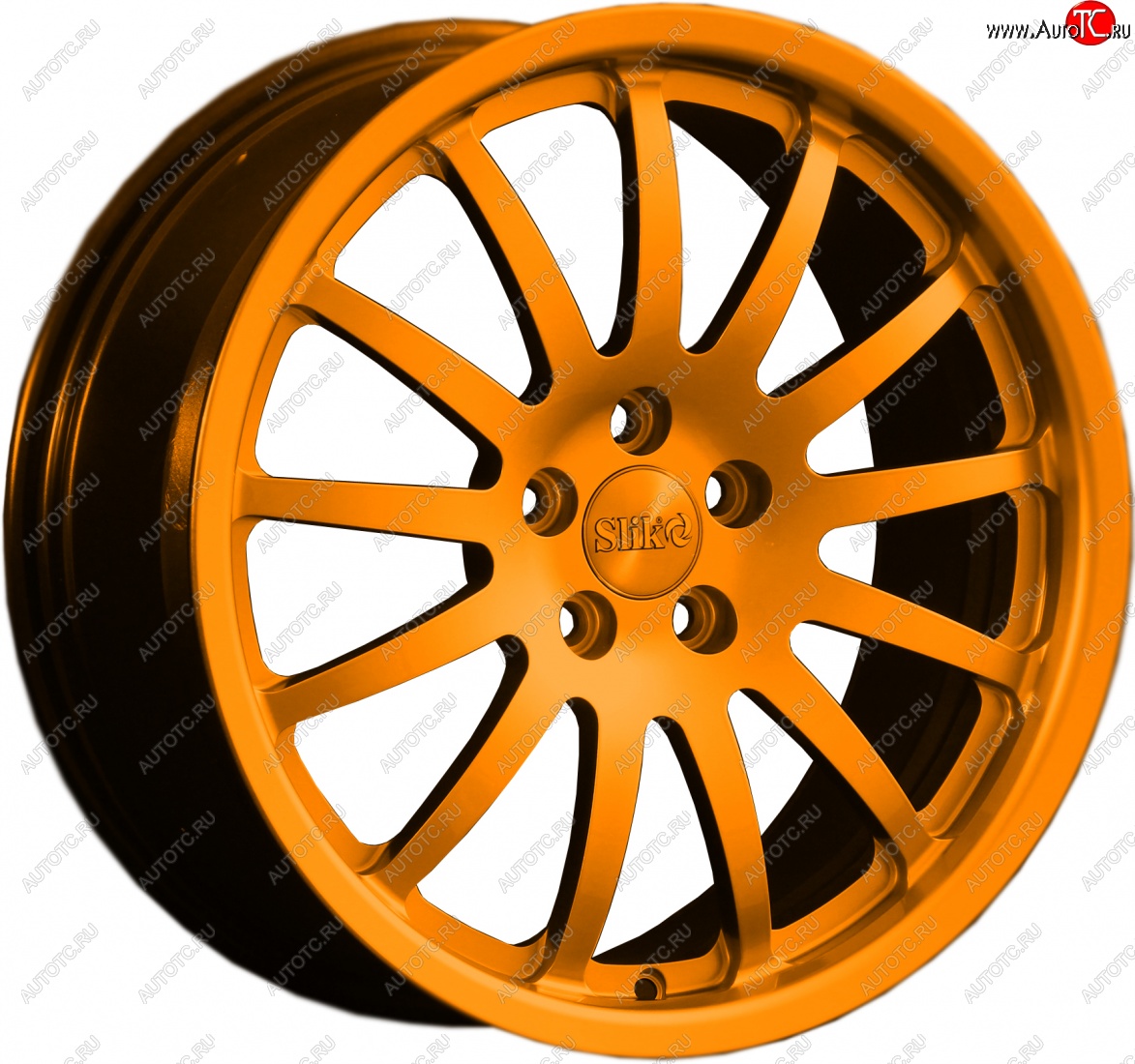14 599 р. Кованый диск Slik classik R17x7.5 Candy Медно-оранжевый глянцевый 7.5x17   (Цвет: Candy Медно-оранжевый глянцевый 7.5x17)  с доставкой в г. Майкоп