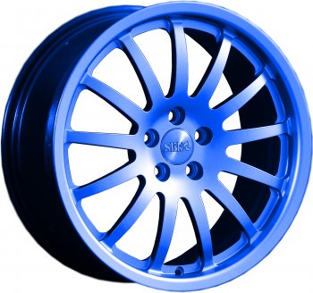Кованый диск Slik classik R17x7.5 Синий (BLUE) 7.5x17  (Цвет: BLUE)
