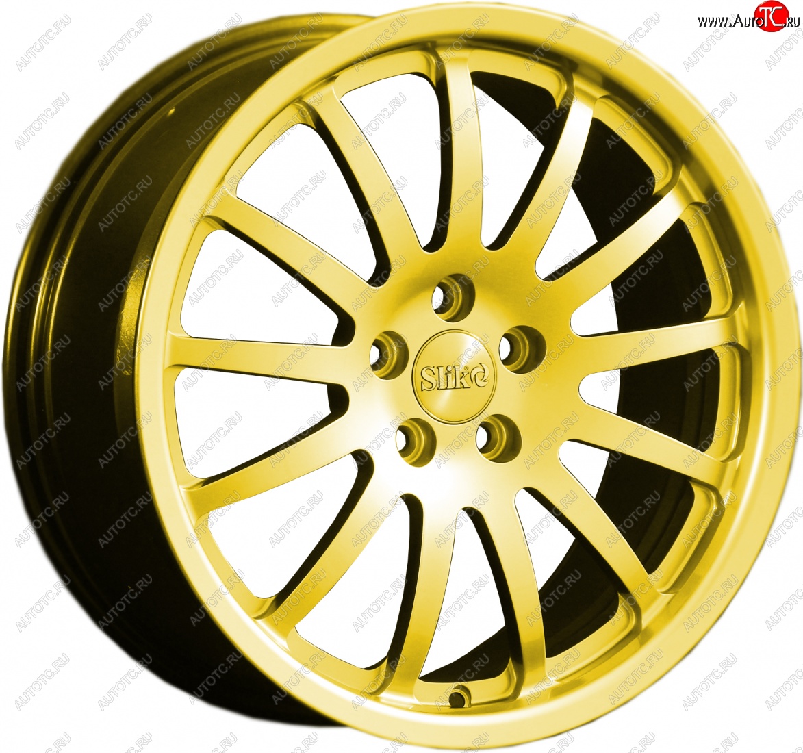14 599 р. Кованый диск Slik classik R17x7.5 Ярко желтый RAL 1021 (YELLOW) 7.5x17   (Цвет: YELLOW)  с доставкой в г. Майкоп