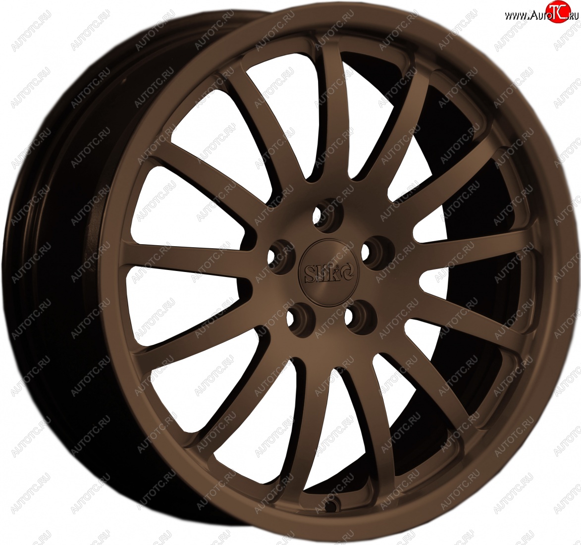 14 599 р. Кованый диск Slik classik R17x7.5 Бронза (BRZ) 7.5x17   (Цвет: BRZ)  с доставкой в г. Майкоп