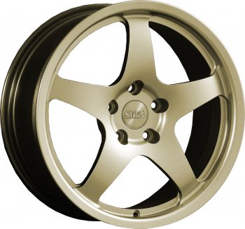 Кованый диск Slik classik R17x7.5 Золотой (G) 7.5x17 Nissan Qashqai +2 1 J10 дорестайлинг (2008-2010) 5x114.3xDIA66.1xET40.0