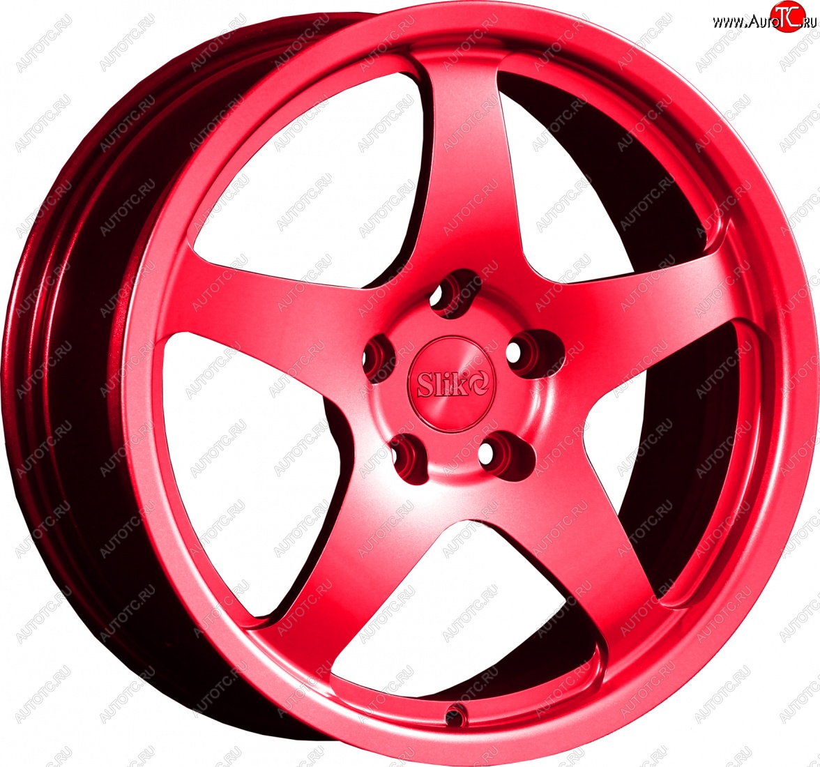 25 599 р. Кованый диск Slik classik R17x7.5 Candy RUBIN рубиновый 7.5x17   (Цвет: Candy RUBIN рубиновый 7.5x17)  с доставкой в г. Майкоп