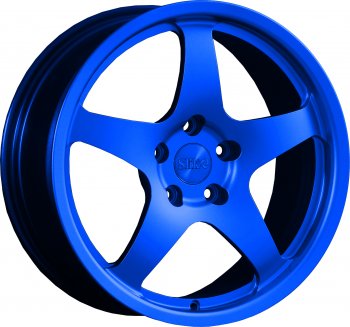 Кованый диск Slik classik R17x7.5 Candy BLUE синий 7.5x17  (Цвет: Candy BLUE синий 7.5x17)