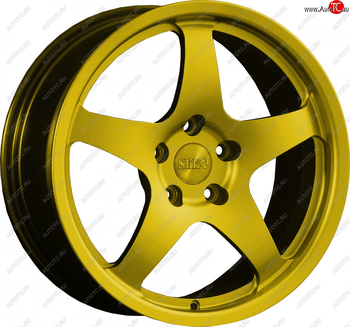 25 599 р. Кованый диск Slik classik R17x7.5 Candy YELLOW ярко-желтый 7.5x17   (Цвет: Candy YELLOW ярко-желтый 7.5x17)  с доставкой в г. Майкоп