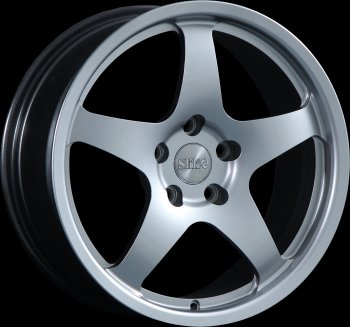 Кованый диск Slik classik R17x7.5 Серебристый светлый (S16) 7.5x17  (Цвет: S16)