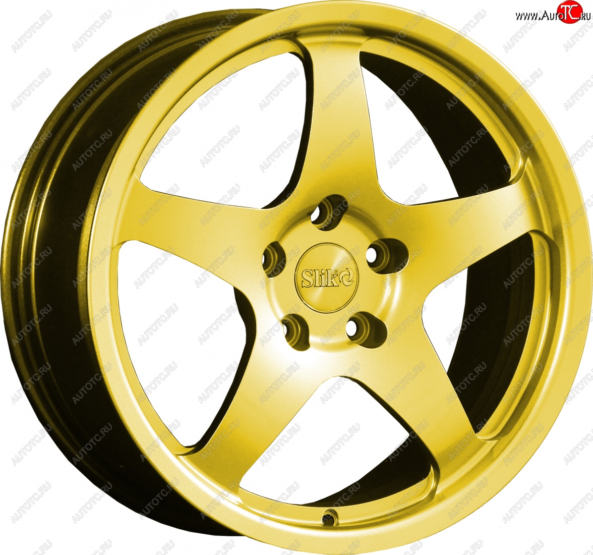 25 599 р. Кованый диск Slik classik R17x7.5 Ярко желтый RAL 1021 (YELLOW) 7.5x17   (Цвет: YELLOW)  с доставкой в г. Майкоп