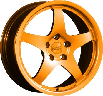 Кованый диск Slik classik R17x7.5 Ярко-оранжевый (ORANGE) 7.5x17  (Цвет: ORANGE)