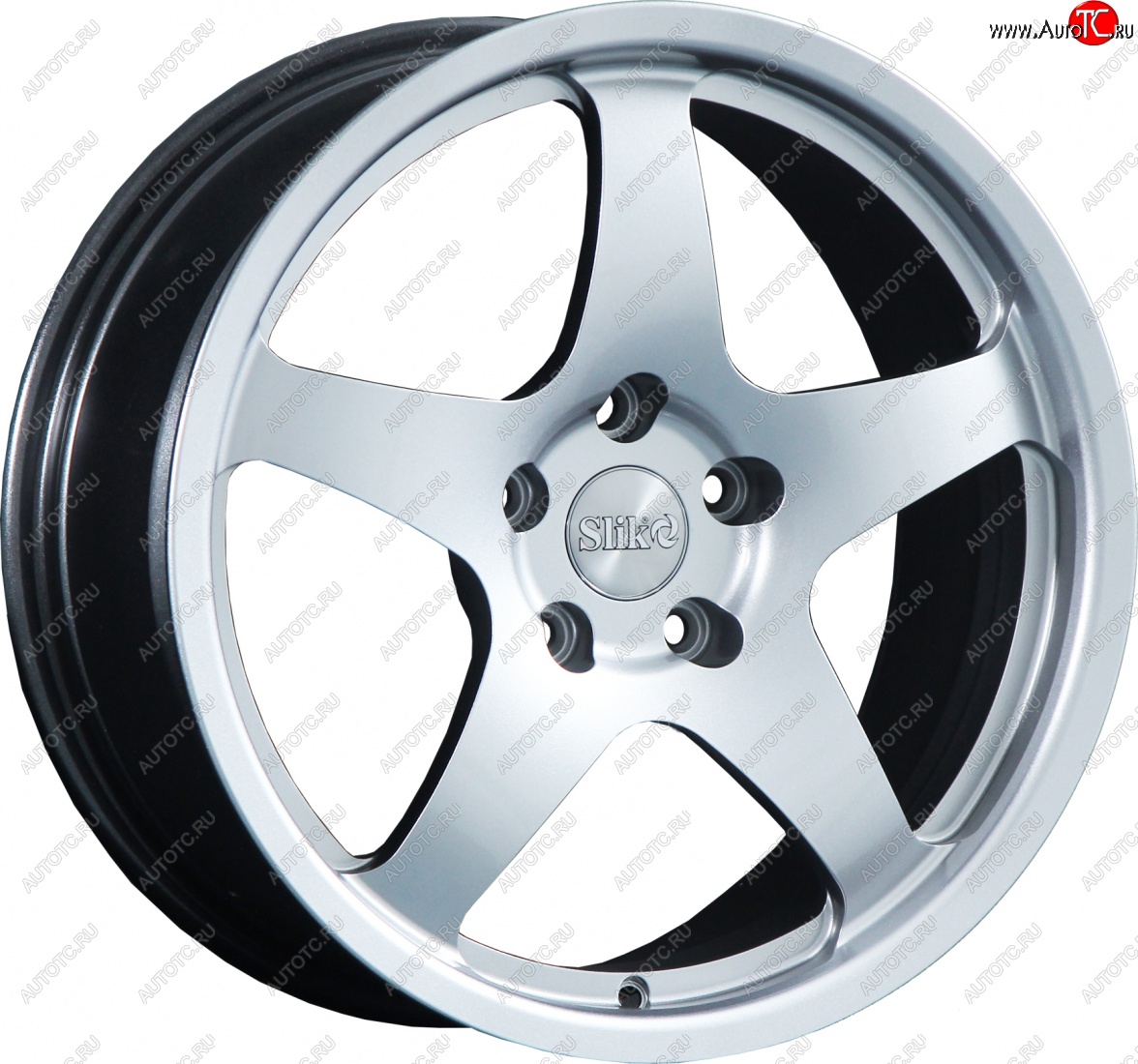 25 599 р. Кованый диск Slik classik R17x7.5 Яркое-блестящее серебро (HPB) 7.5x17   (Цвет: HPB)  с доставкой в г. Майкоп