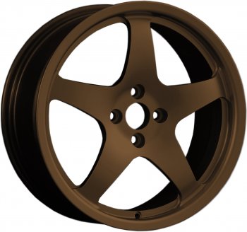 Кованый диск Slik classik R17x7.5 Коньячная бронза. Матовый (MBRZCGN) 7.5x17  (Цвет: MBRZCGN)