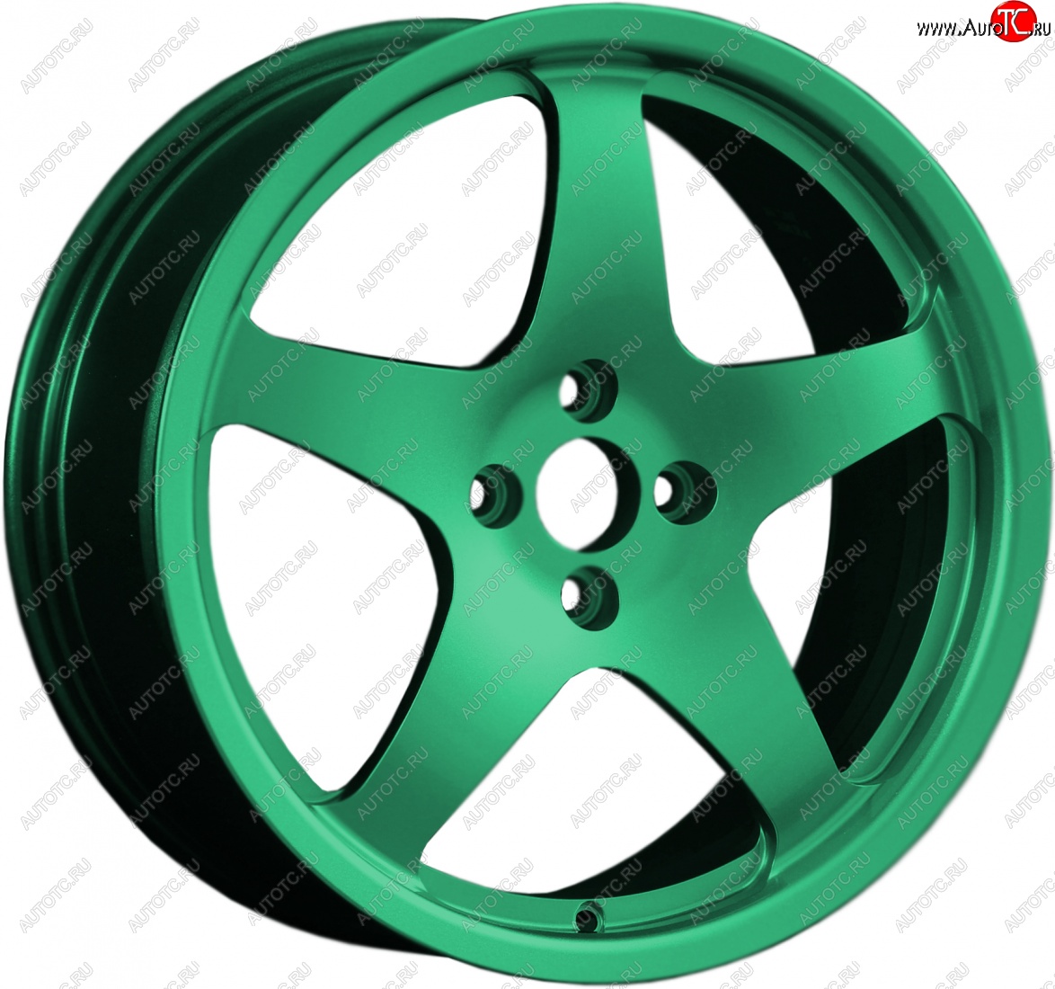 14 049 р. Кованый диск Slik classik R17x7.5 Candy Green изумрудно-зеленый 7.5x17   (Цвет: Candy Green изумрудно-зеленый 7.5x17)  с доставкой в г. Майкоп