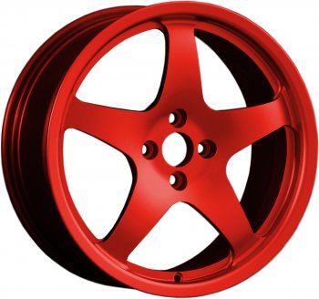 Кованый диск Slik classik R17x7.5 Candy RED красный 7.5x17  (Цвет: Candy RED красный 7.5x17)