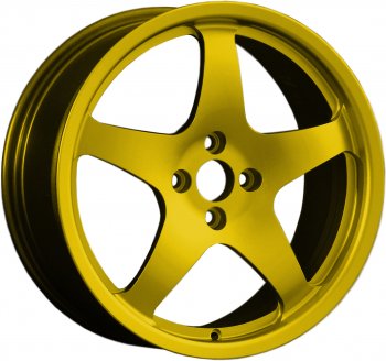 Кованый диск Slik classik R17x7.5 Candy YELLOW ярко-желтый 7.5x17  (Цвет: Candy YELLOW ярко-желтый 7.5x17)