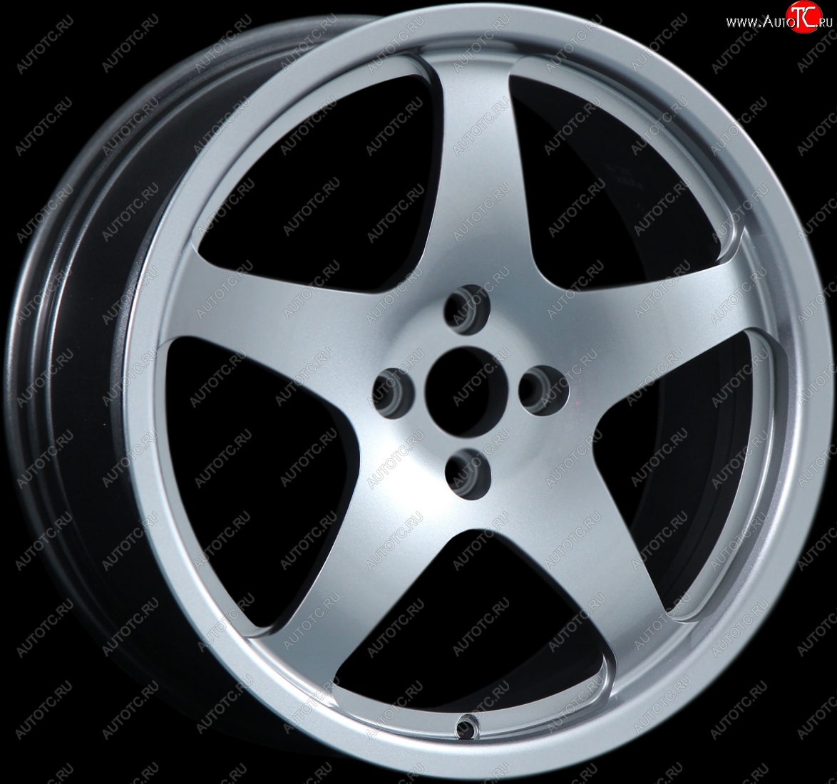 13 349 р. Кованый диск Slik classik R17x7.5 Серебристый светлый (S16) 7.5x17   (Цвет: S16)  с доставкой в г. Майкоп