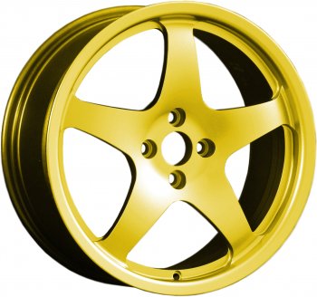 Кованый диск Slik classik R17x7.5 Ярко желтый RAL 1021 (YELLOW) 7.5x17  (Цвет: YELLOW)