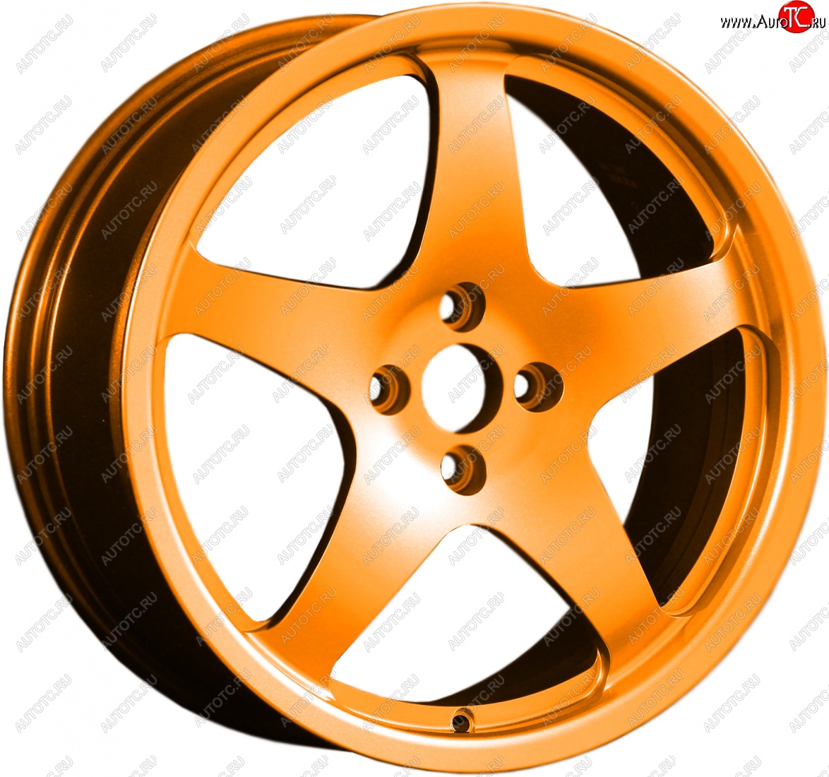 13 349 р. Кованый диск Slik classik R17x7.5 Ярко-оранжевый (ORANGE) 7.5x17   (Цвет: ORANGE)  с доставкой в г. Майкоп