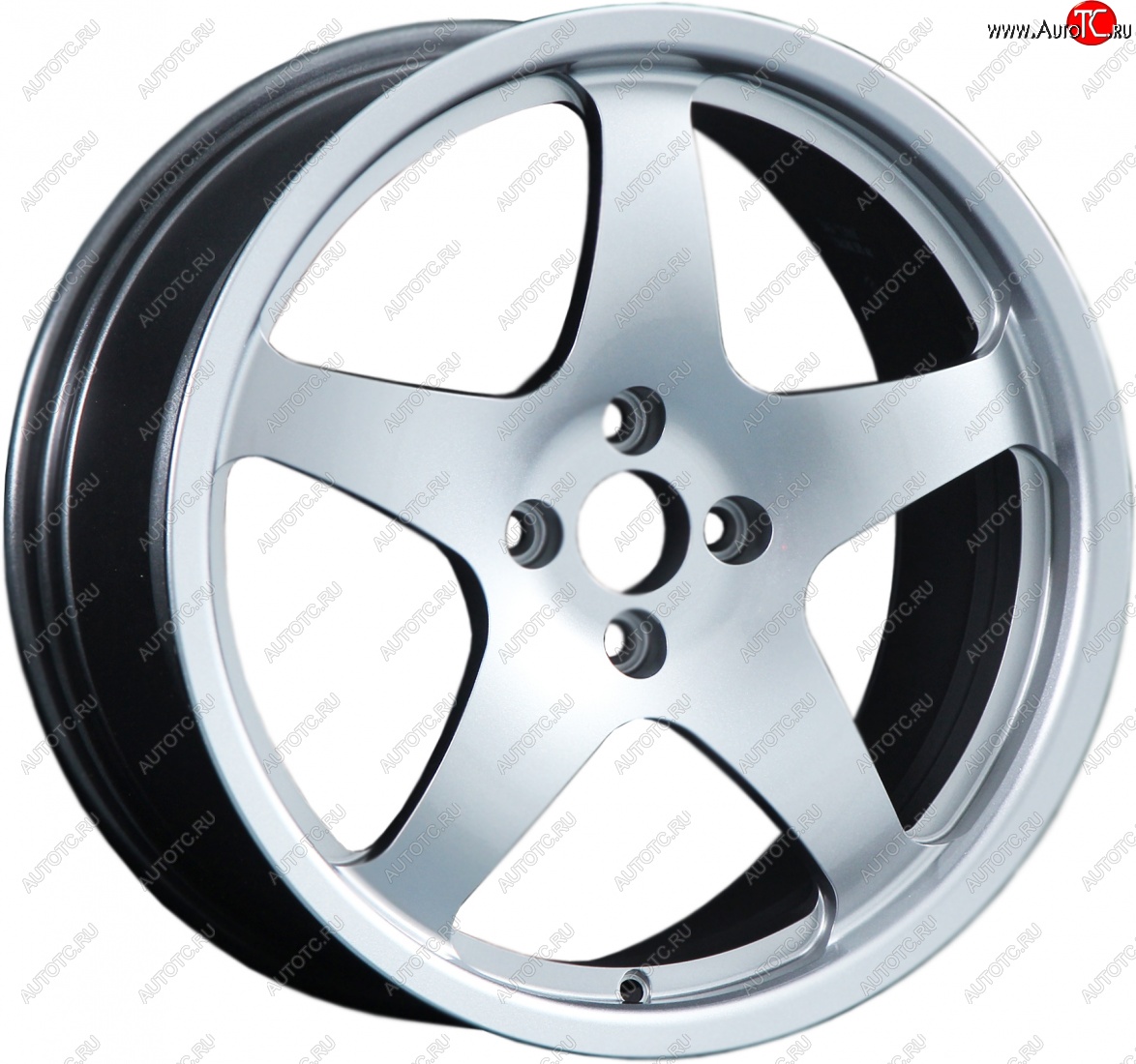 13 599 р. Кованый диск Slik classik R17x7.5 Яркое-блестящее серебро (HPB) 7.5x17   (Цвет: HPB)  с доставкой в г. Майкоп